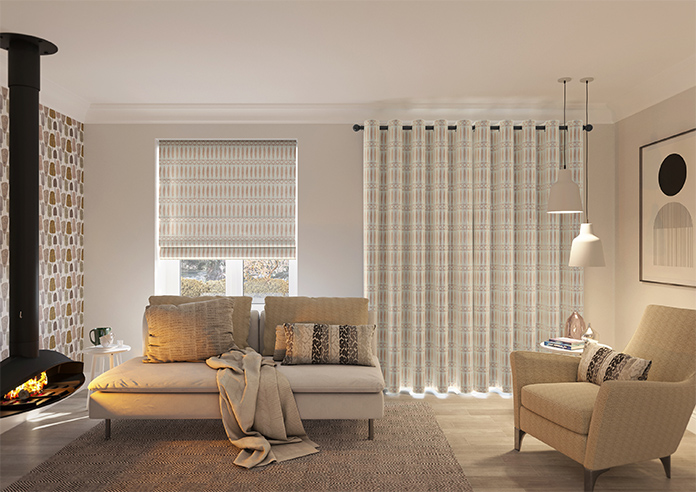 Nazca, Rose Gold - Made to Measure Curtains - Image 15